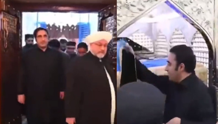 Bilawal Bhutto's visit to the shrine of Sheikh Abdul Qadir Jilani