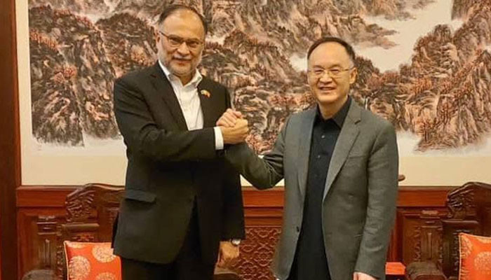 China declared Ahsan Iqbal as CPEC hero