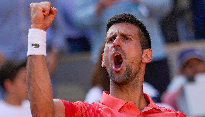 Djokovic reached the final of the French Open