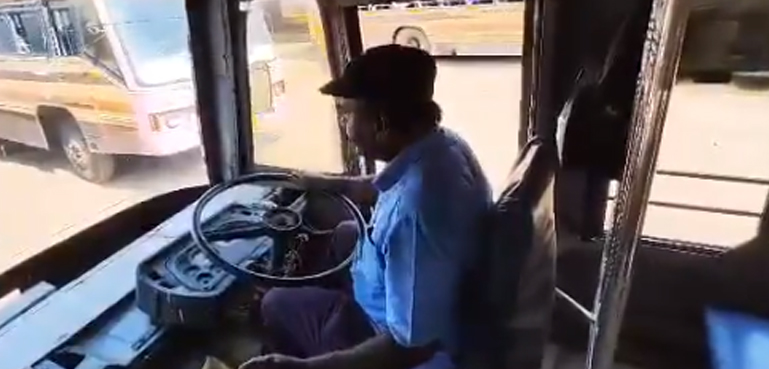 Emotional reaction of a bus driver after retirement?  Everyone was surprised