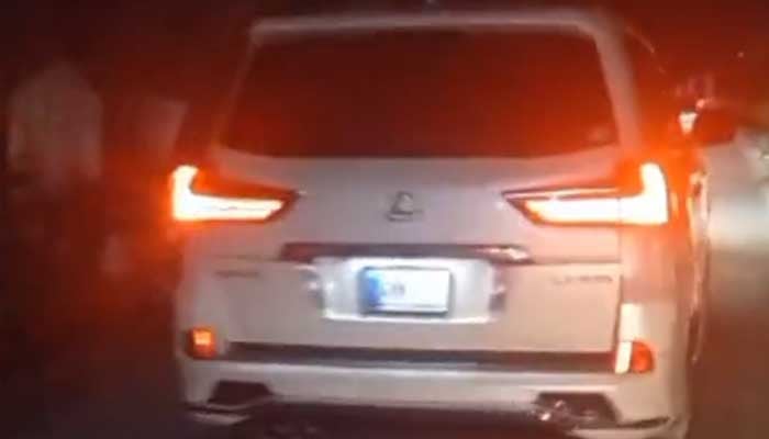 Excise officials raided Shahram Tarkai's house and seized two luxury vehicles