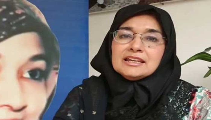 Fauzia Siddiqui reached Karachi after meeting Aafia