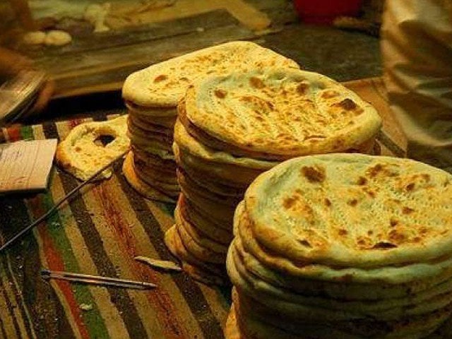 In Peshawar, the price of bread was increased by reducing its weight