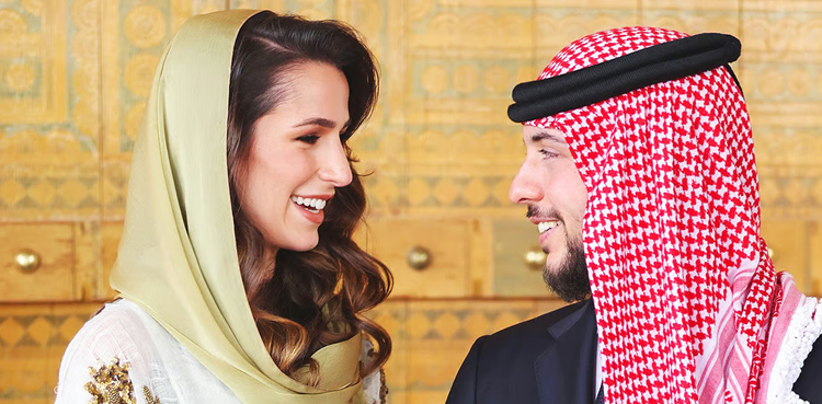 Jordan's Crown Prince Hussein bin Abdullah II and Rajwa Al-Saif will be married today