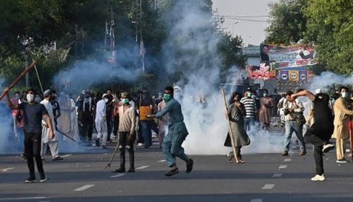 Lahore: Arson and vandalism, 20 PTI workers discharged from the case