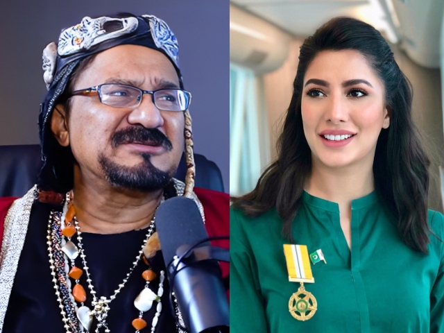 My 'Medal of Distinction' was awarded to Mehwish Hayat, the bespectacled one whose claim was Haseeb Pasha