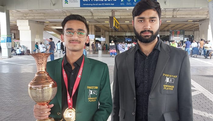 No airport came to welcome Ahsan Ramzan who won the title