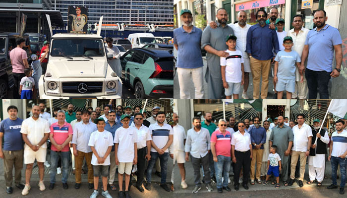 Pakistan Zindabad car rally organized, slogans in favor of the country and the forces of Pakistan