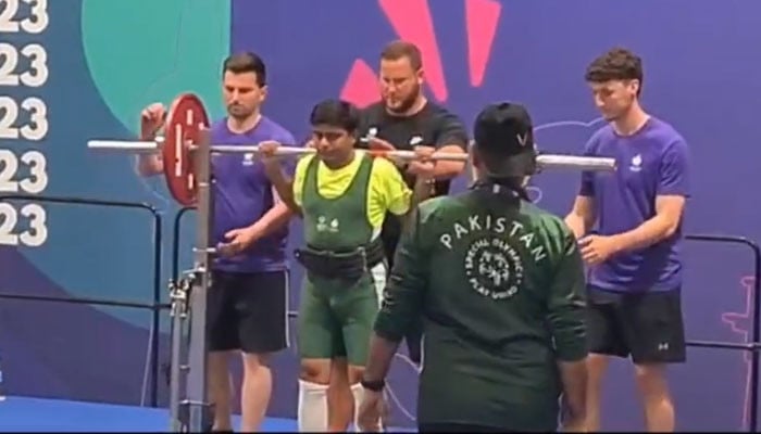 Pakistan won the first medal