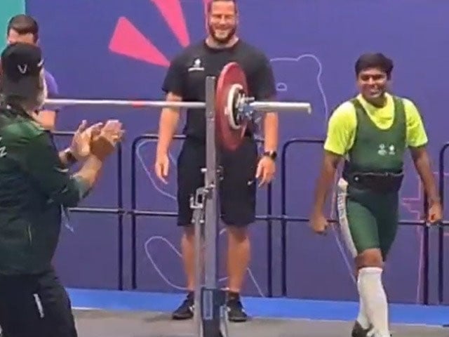 Pakistani athlete Saifullah Solangi won four medals at the Special Olympics World Games