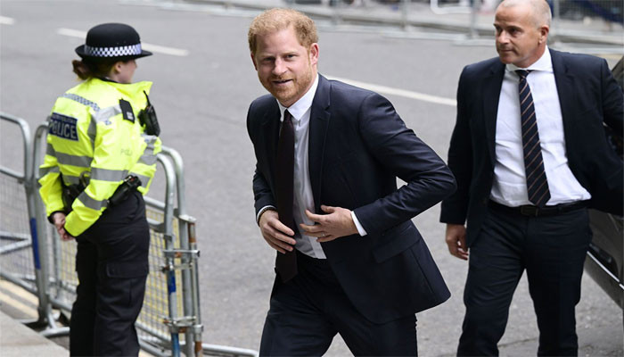 Prince Harry came to the London High Court to present evidence against the media group