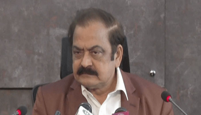 Rebellious and rebellious people have no right to do politics, Rana Sanaullah