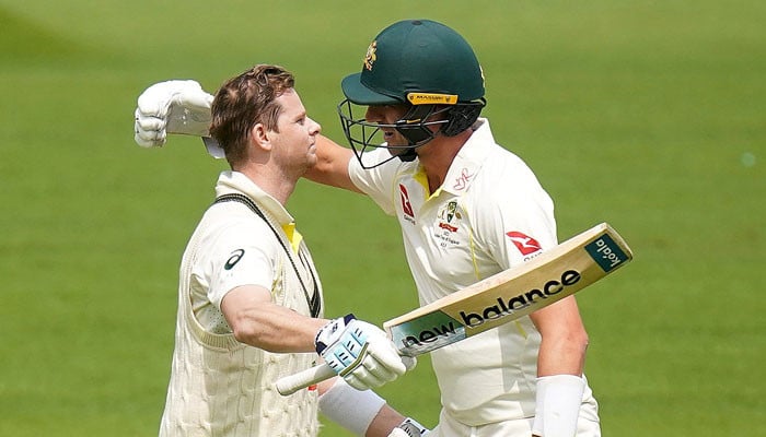 Second Test, Australia bowled out for 416 in the first innings, Smith's century