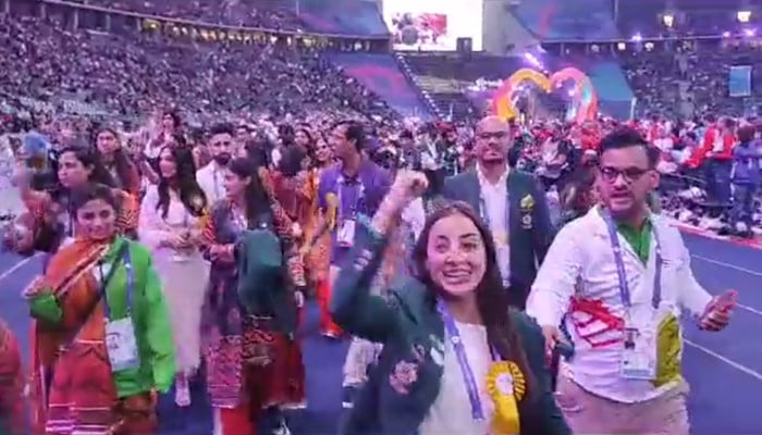 Special Olympics, opening ceremony, participation of 137-member Pakistani squad