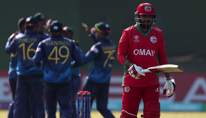 Sri Lanka beat Oman by 10 wickets