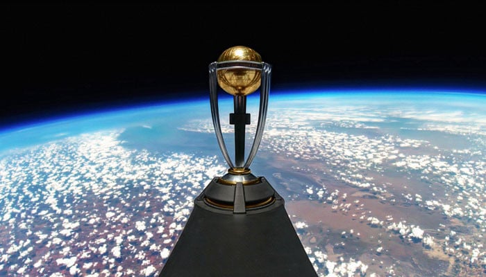 The ICC World Cup Trophy Tour kicks off in a unique way