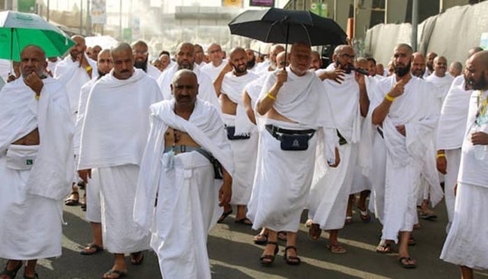 The arrival of the pilgrims from Makkah, the rituals of Hajj began