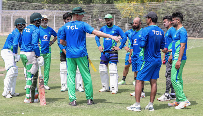 The heat of Lahore worried the national cricketers