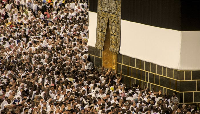 The number of pilgrims was more than 1.8 million but far less than the estimates, the Saudi Statistical Institute