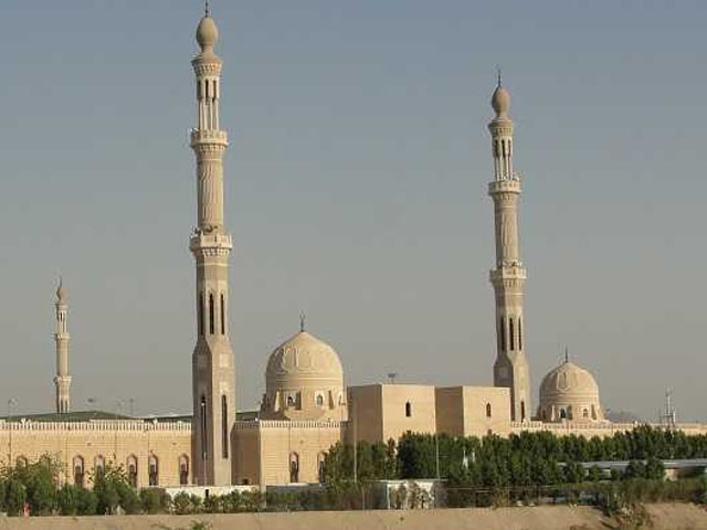 The place where the Holy Prophet (peace and blessings of Allah be upon him) gave the historic farewell sermon