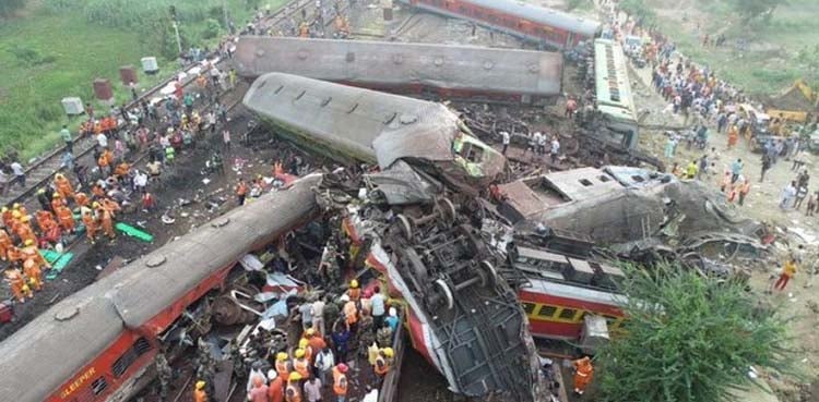 The reason for the train accident in India has come to light