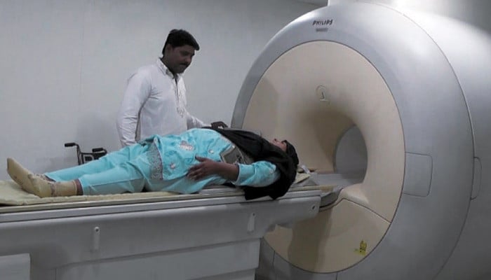 There is no MRI machine in any government hospital in Islamabad