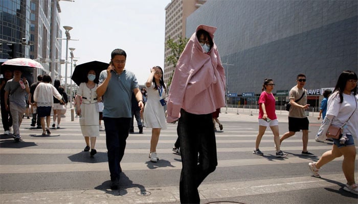 Today is the hottest June day on record in Beijing