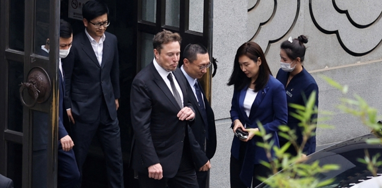 Twitter and Tesla owner Elon Musk's visit to China has become the center of global attention