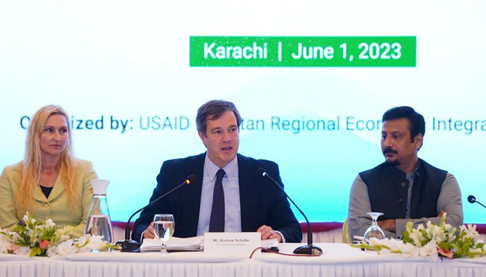 Visit of the Deputy Head of the American Mission to Karachi, reiterating strong cooperation in various sectors