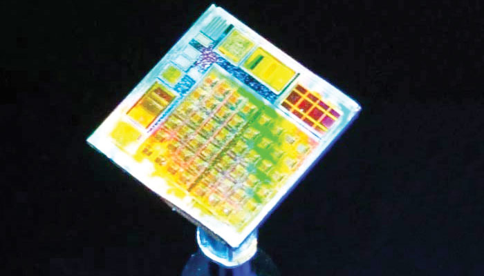 Two-dimensional microchip developed Two-dimensional microchip developed