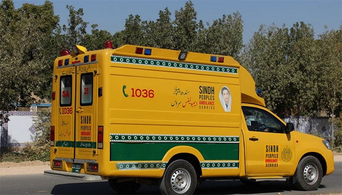 Ambulance and driver of District Headquarters Hospital have been reported missing for 5 days File photo