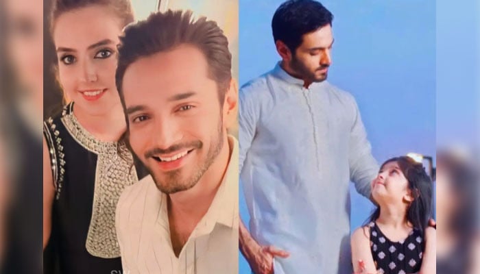 Pictures of Wahaj Ali with his daughter and wife went viral