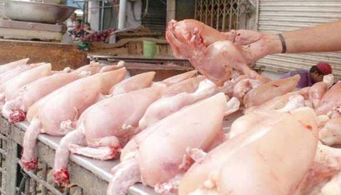 In Quetta, chicken meat has become Rs 900 per kg File photo