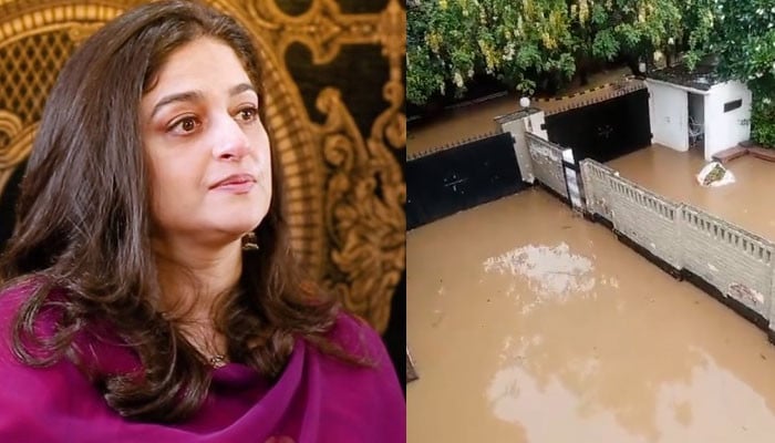 Actress Nadia Jameel shared a video of her home