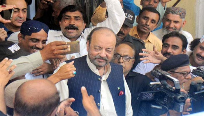 Speaker Sindh Assembly Agha Siraj Durrani - file photo