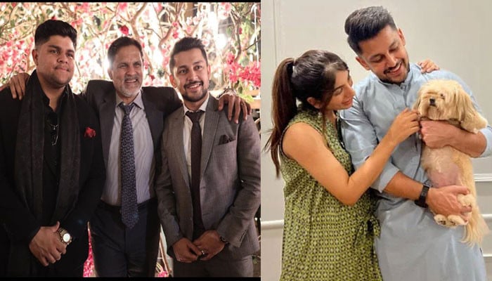 After the birth of Maryam Ansari's daughter, Moin Khan became grandfather and Azam Khan became uncle