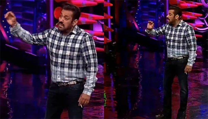 Salman Khan came under fire for smoking cigarettes while hosting the show