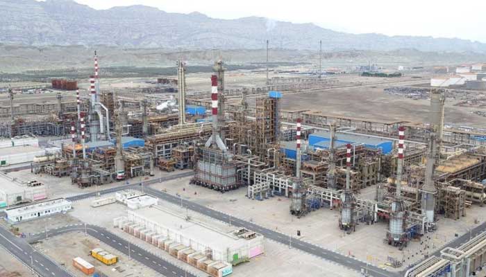 A fire broke out in the oil refinery of Bandar Abbas Bandar Abbas Oil Refinery, file photo