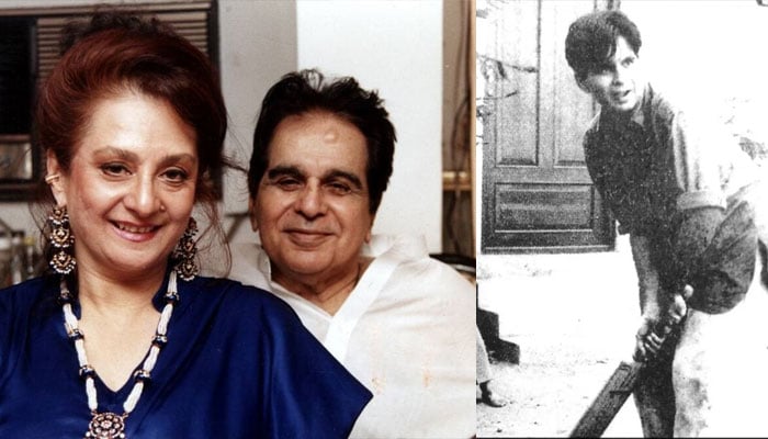Dilip Kumar wanted to be a cricketer, reveals Saira Banu File photo