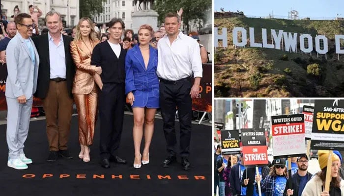 Hollywood actors have announced a strike from today Hollywood actors have announced a strike from today