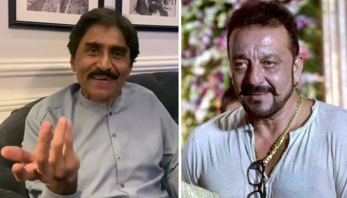 Sanjay Dutt's special message for Javed Miandad File photo