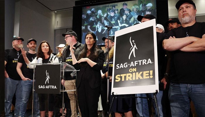 Why did Hollywood announce a strike?