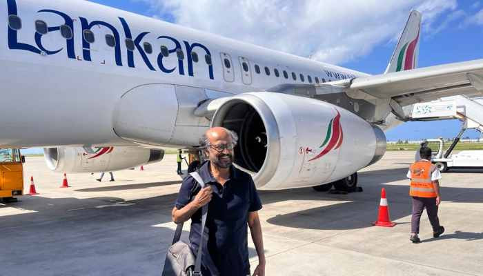 Rajinikanth left for Maldives after completing the shooting of 'Lal Salaam'