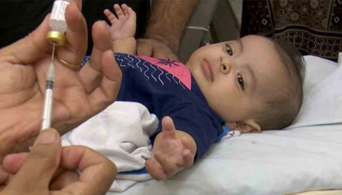 The number of children completely deprived of vaccination in Pakistan is very high, World Health Organization File photo