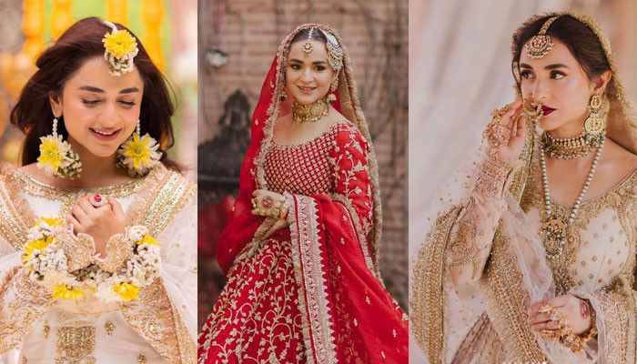 Yamuna Zaidi's photoshoot in wedding dress, viewers go crazy