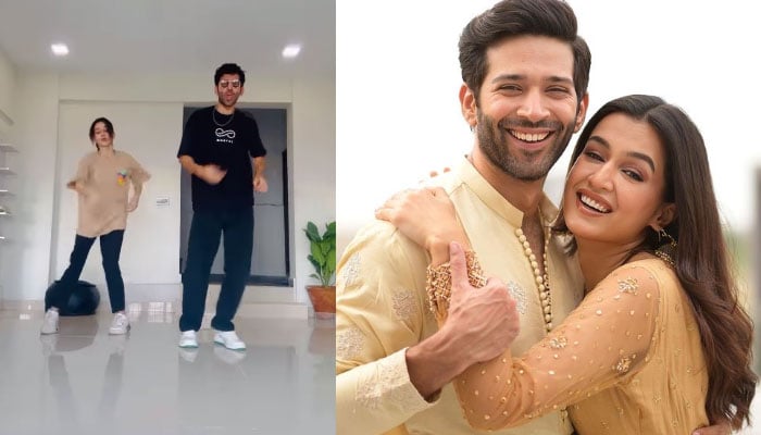 Arsalan Khan and Hira Khan dance to Ranbir Kapoor's song, video goes viral Photos courtesy of Social Media