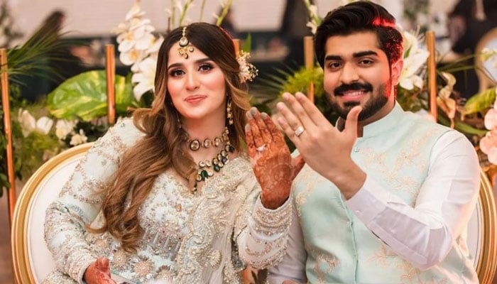 Affan Malik confirmed his engagement break with Jannat Mirza's sister Alashba Anjum Photo courtesy of Social Media