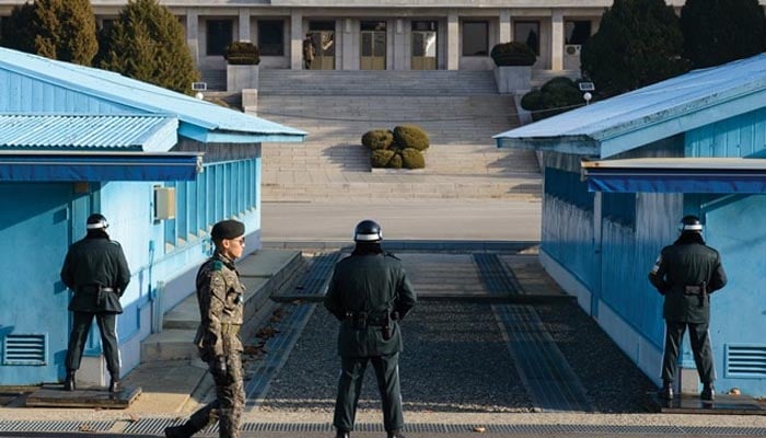 The demilitarized zone between North and South Korea, file photo