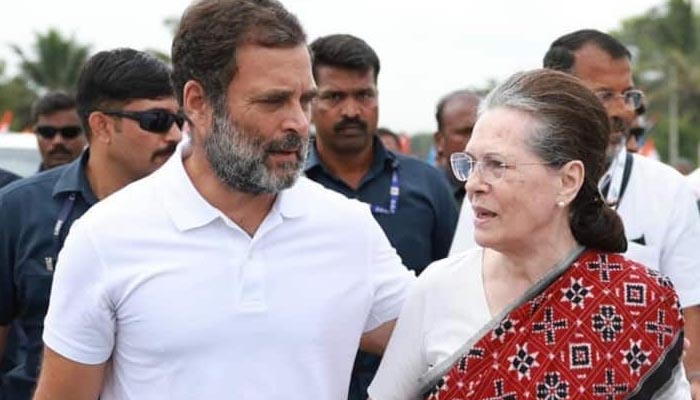 Rahul and Sonia Gandhi's plane makes an emergency landing at Bhopal Airport File photo