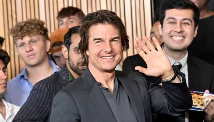 Tom Cruise against the use of artificial intelligence in movies Photo Courtesy: Hindustan Times.